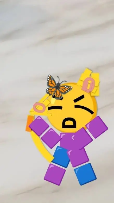 ai character: Emoji cat baby background