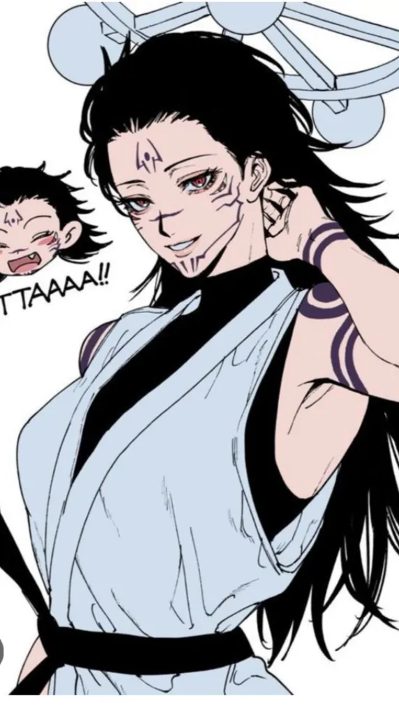 ai character: Sukunas sister:D background