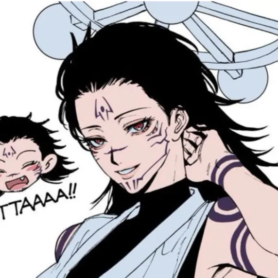 chat with ai character: Sukunas sister:D