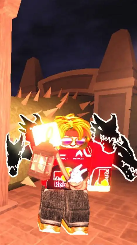 ai character: doors you And me background