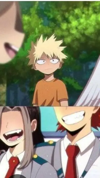 ai character: bakugo y vja amiga background