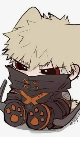 ai character: 🧡~bakugo~🧡 background