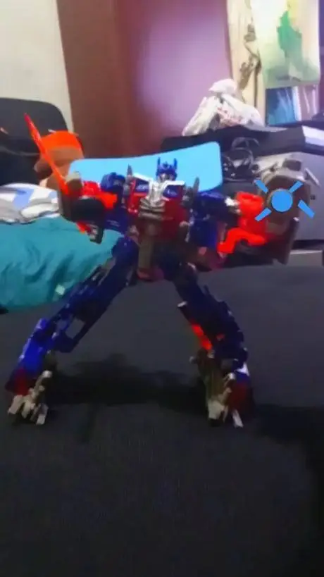ai character: Optimus prime  background