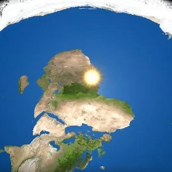 chat with ai character: Flat earth 