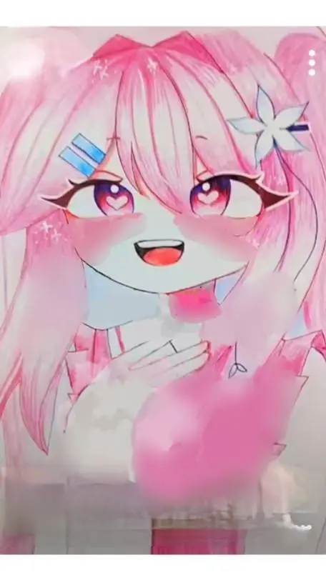 ai character: Uwu cat maid~ background