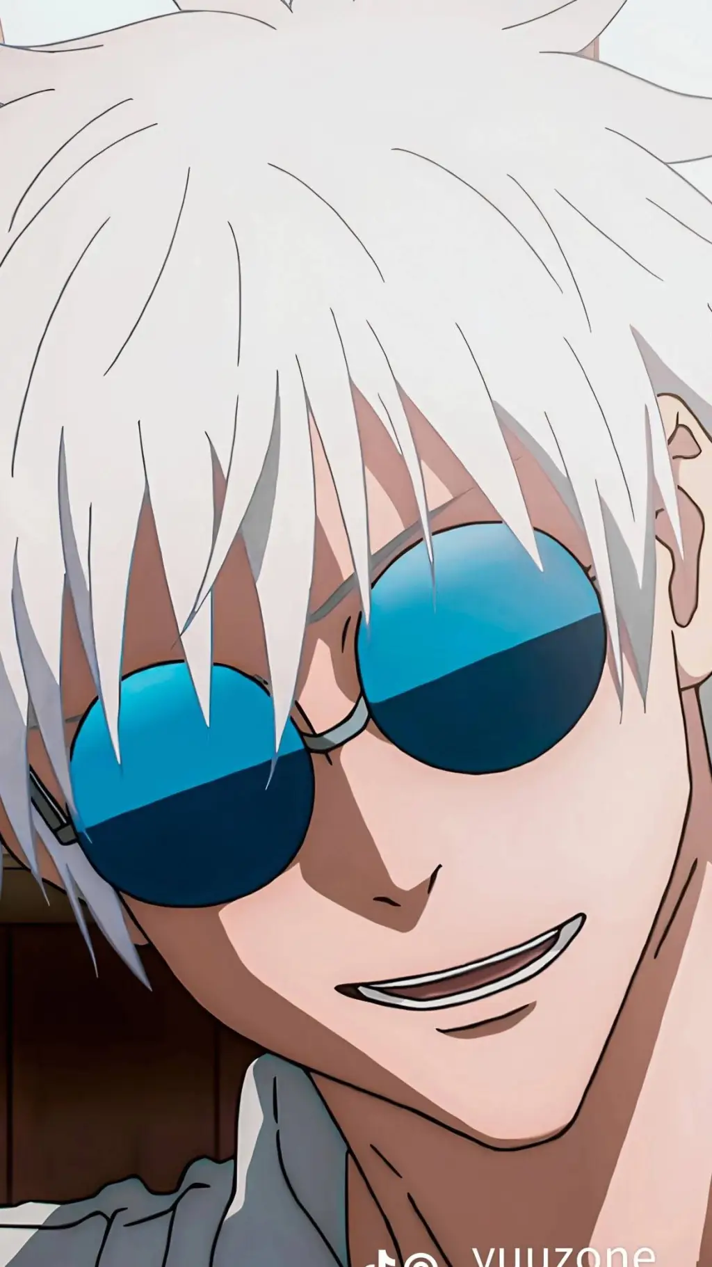 ai character: Satoru gojo💙🤍 background