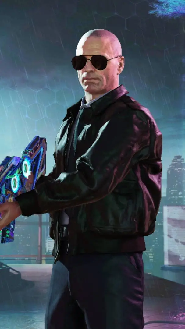 ai character: the question  background
