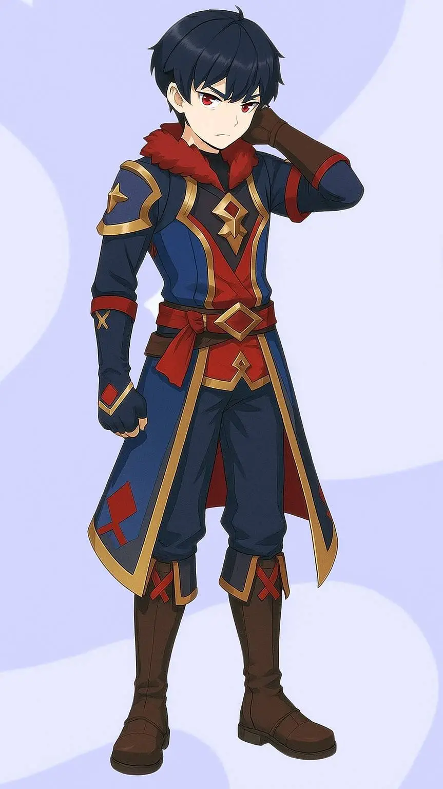 ai character: Ren  Amasawa background