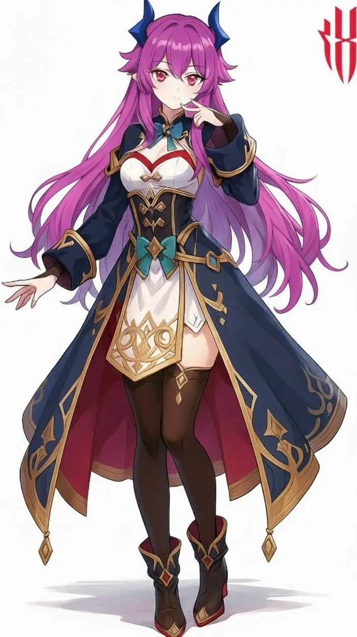 ai character: Morya  Reina background