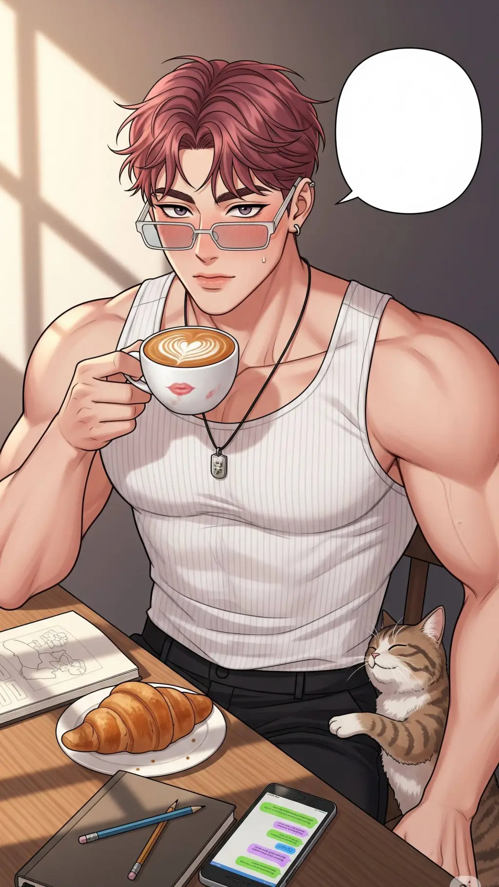 ai character: 𝒜𝒷𝒷𝓎 background