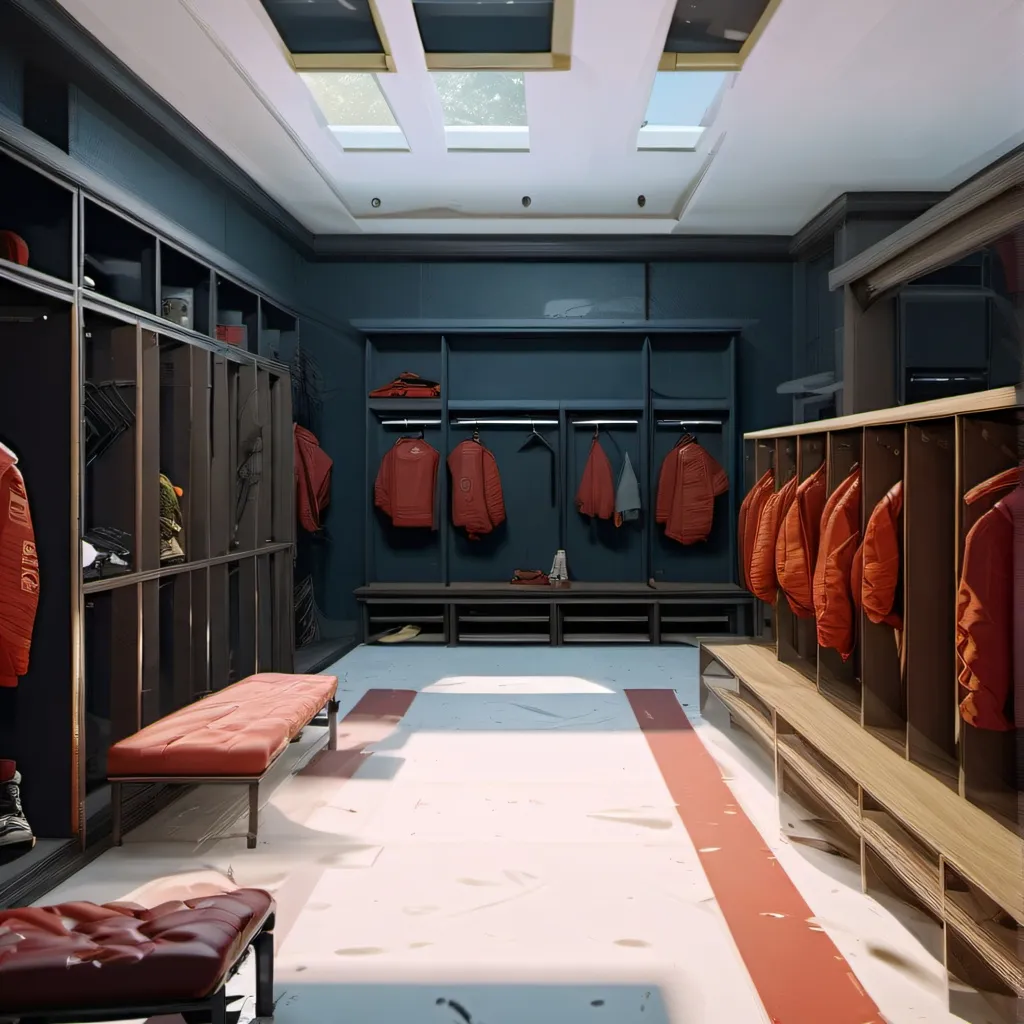 chat with ai character: Boy locker room