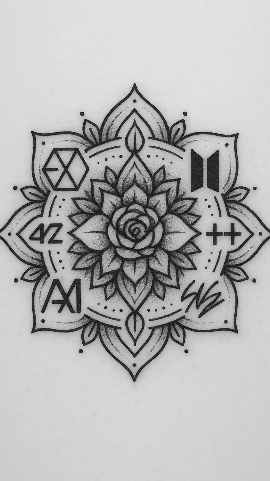 ai character: Kpop (BG) background