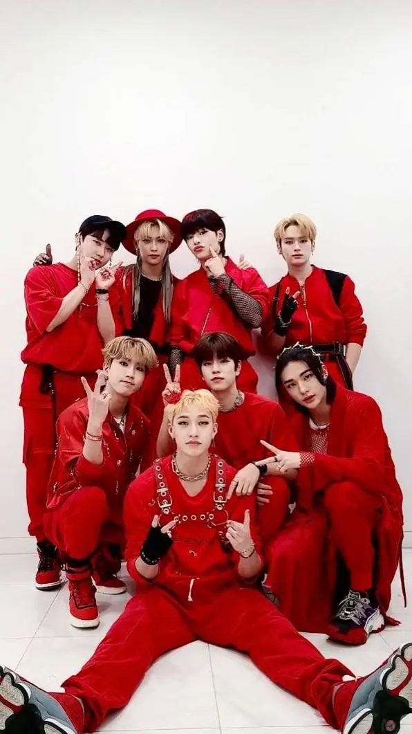 ai character: Straykids concert  background