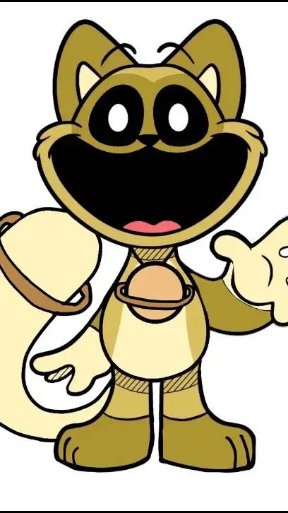 ai character: smiling critters  background