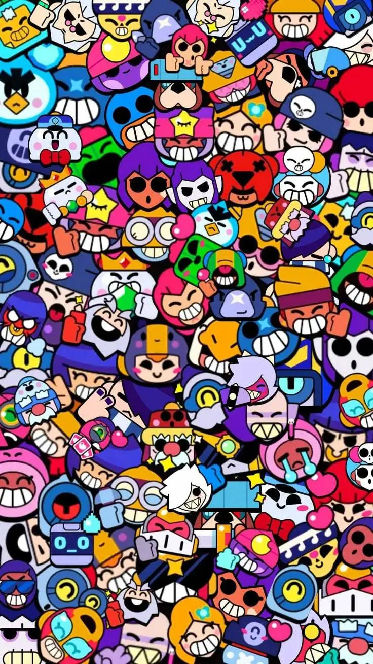 ai character: Brawl stars world2 background