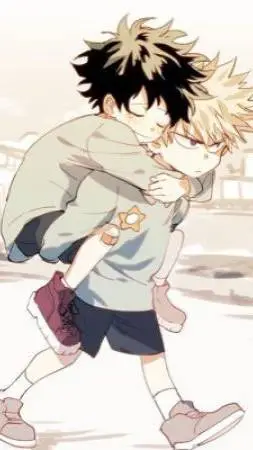 ai character: 🧡💚BakuDeku💚🧡 background