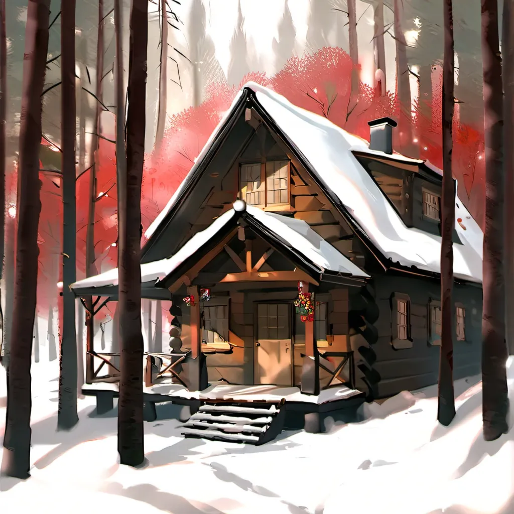 chat with ai character: Mha Winter Cabin