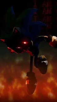 ai character: Sonic exe background