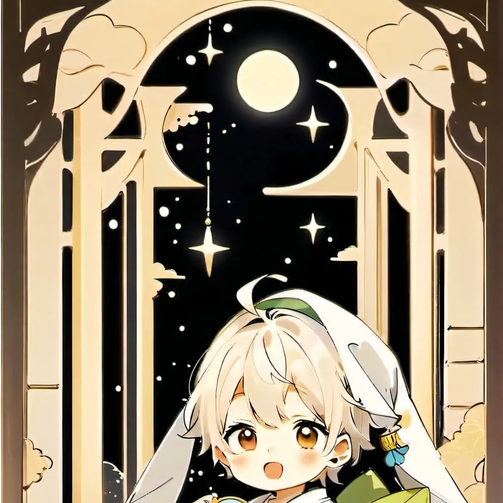 chat with ai character: Moonlight baby