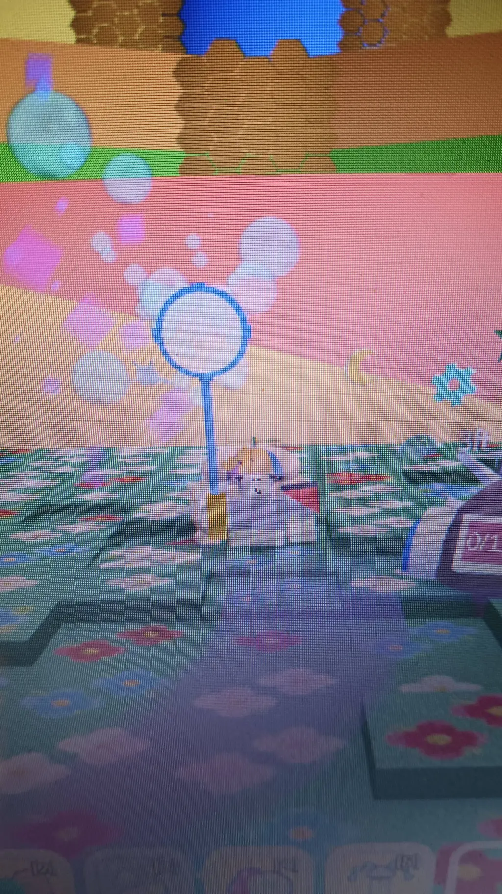 ai character: BeeSwarmSimulator background