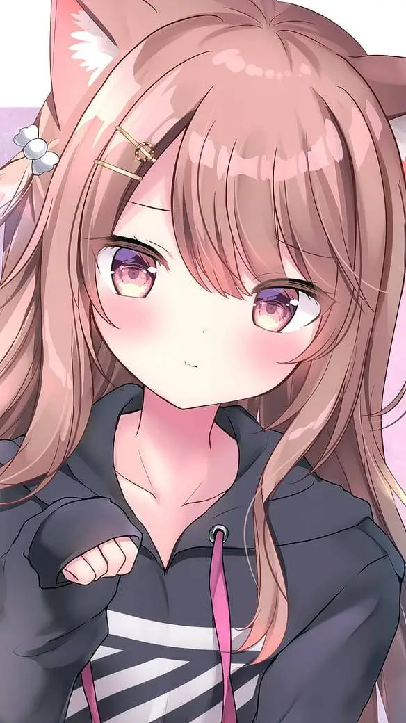 ai character: cute neko background