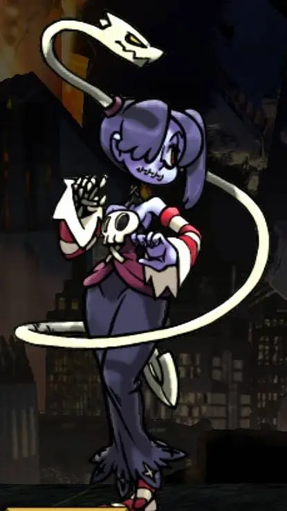 ai character: Squiggly background