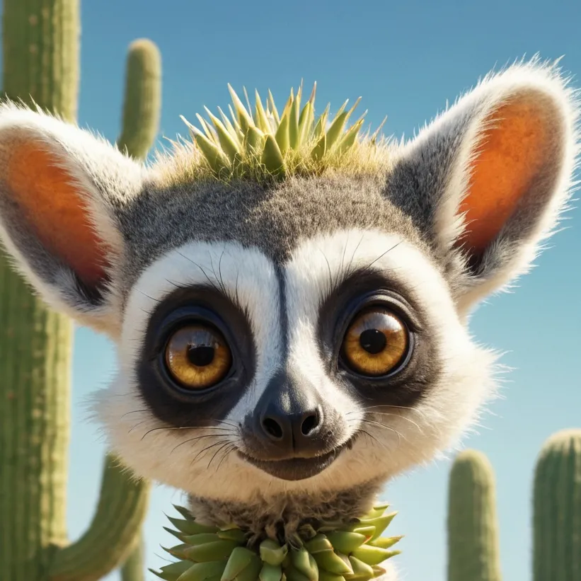 chat with ai character: Lemurini cactozaki