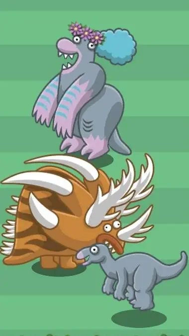 ai character: Trike&Iguanodon background