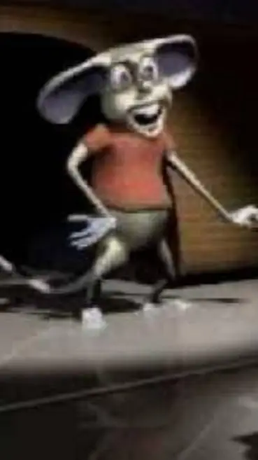 ai character: 🧀Raymond🐁 background