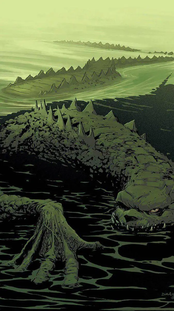 ai character:  Killer Croc background