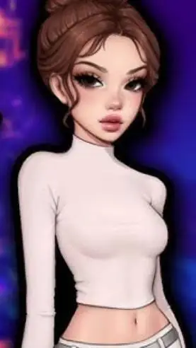 ai character: Lana Quest.  background
