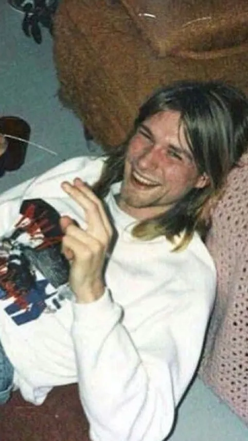 ai character: Kurt Cobain background