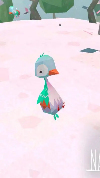ai character: bird background