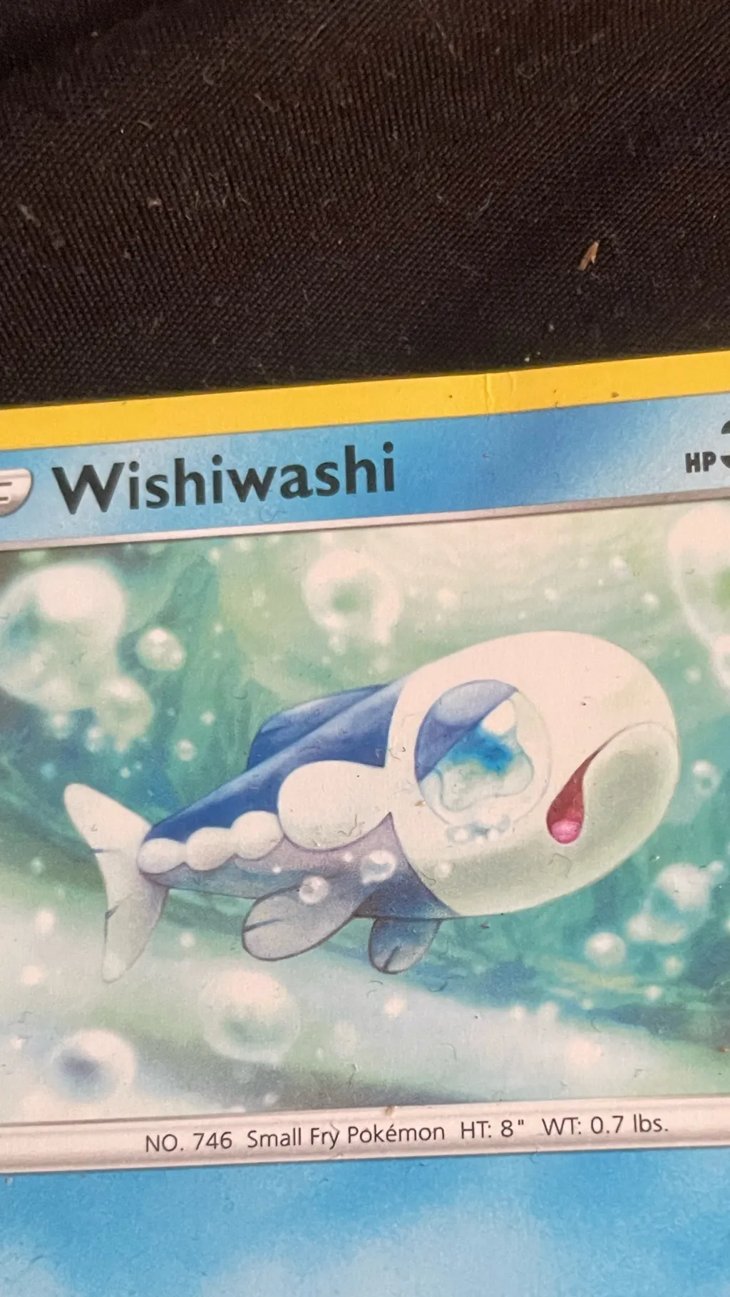 ai character: Wishiwashi  background