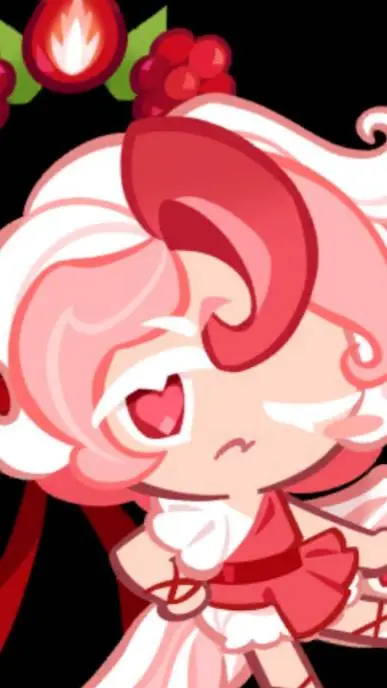 ai character: Pavlova cookie background