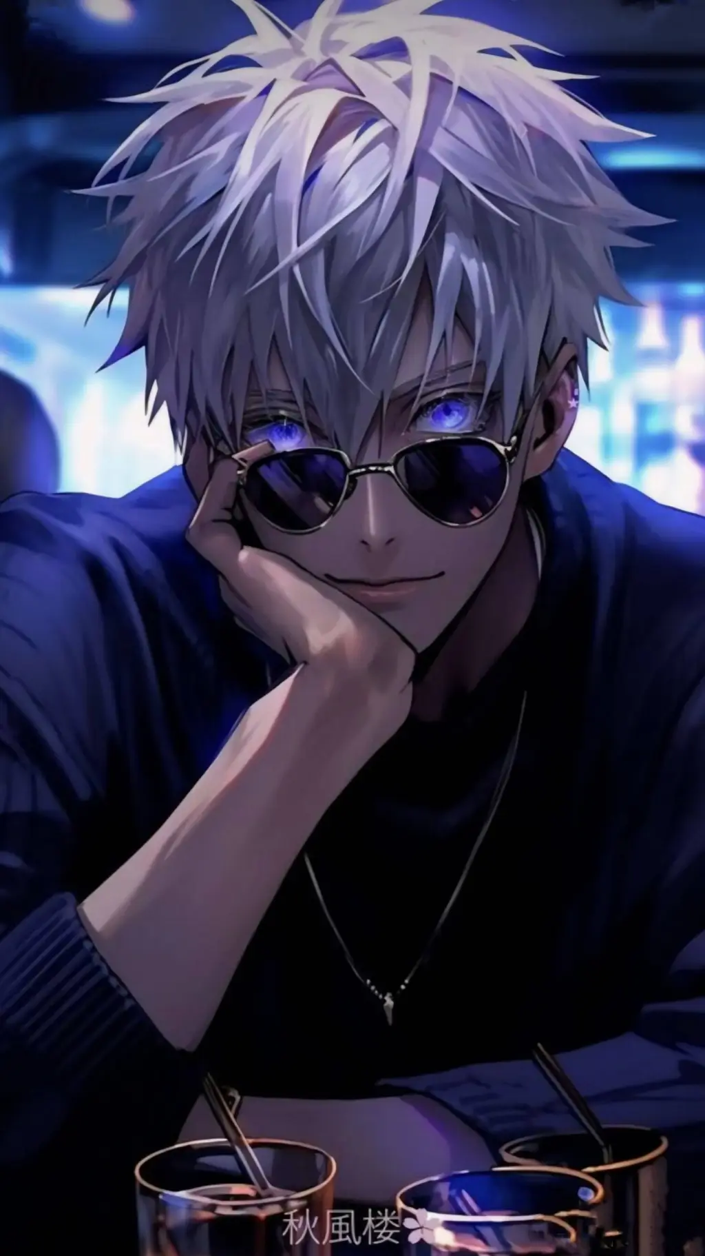 ai character: Gojo Satoru background