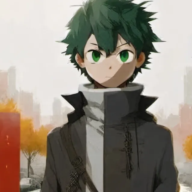 chat with ai character: deku