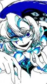 ai character: Shadow milk Cookie background