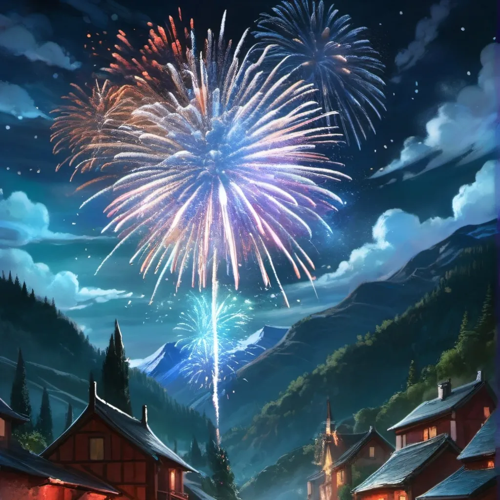 chat with ai character: fireworks 