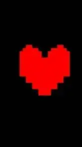 ai character: DETERMINATION ❤️ background