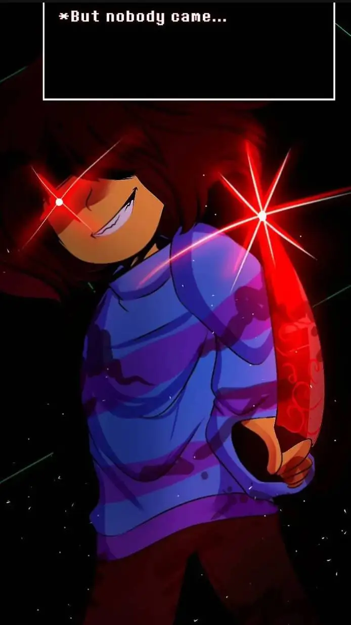 ai character: Frisk  background