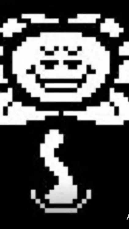ai character: Flowey  background