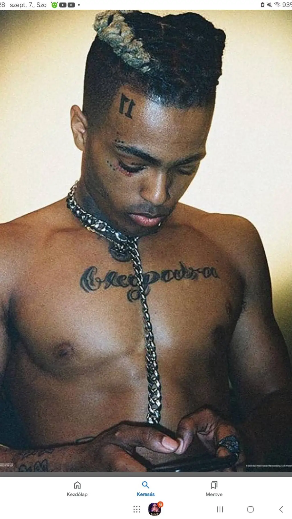 ai character: xxxtentacion background