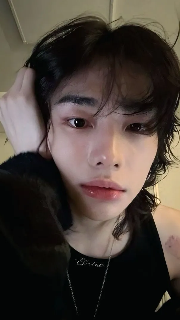 ai character: Hyunjin  background