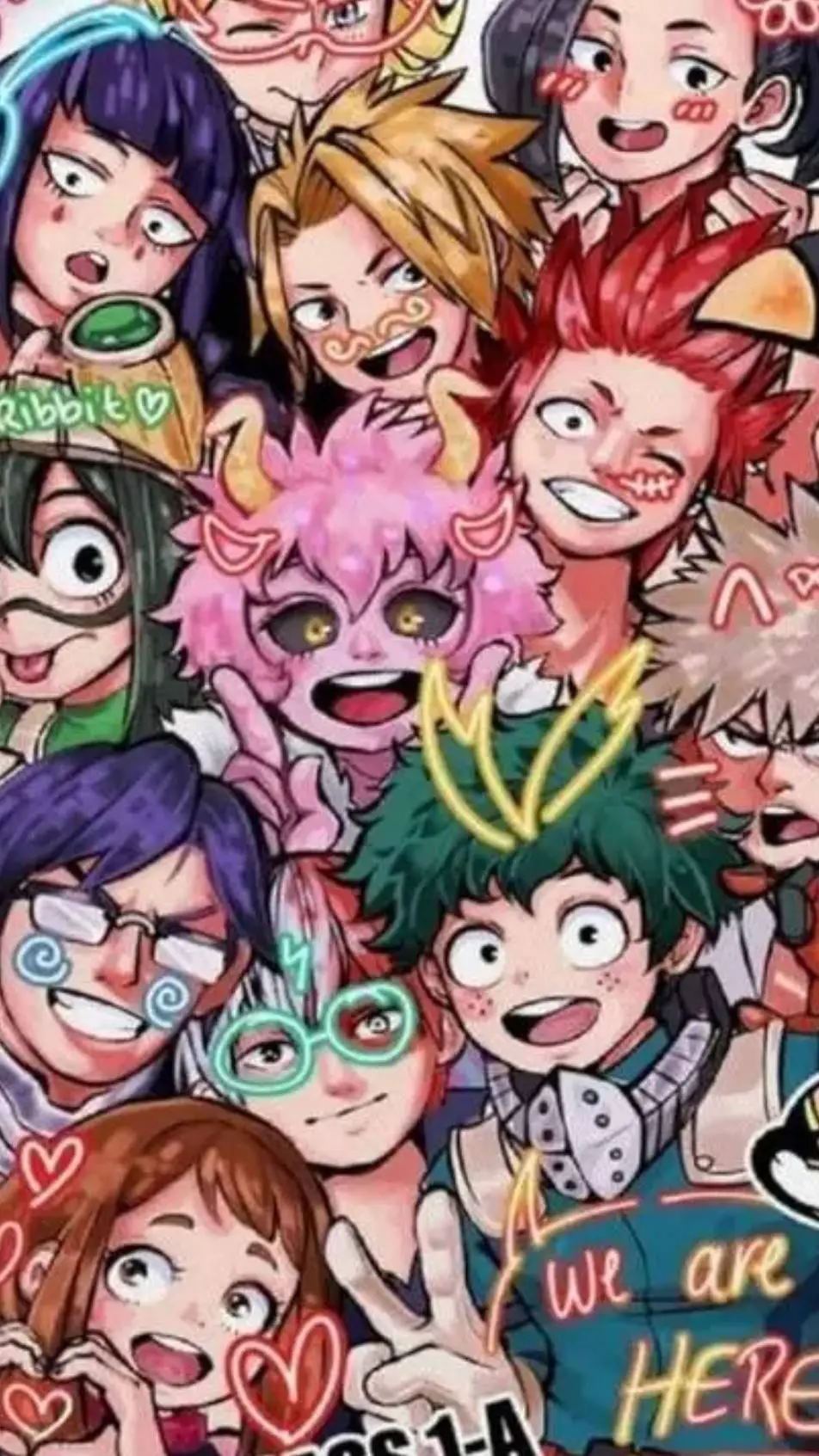ai character: Mha background