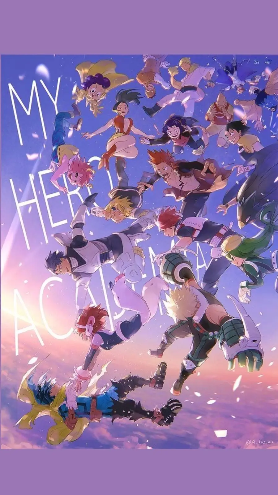 ai character: Mha background