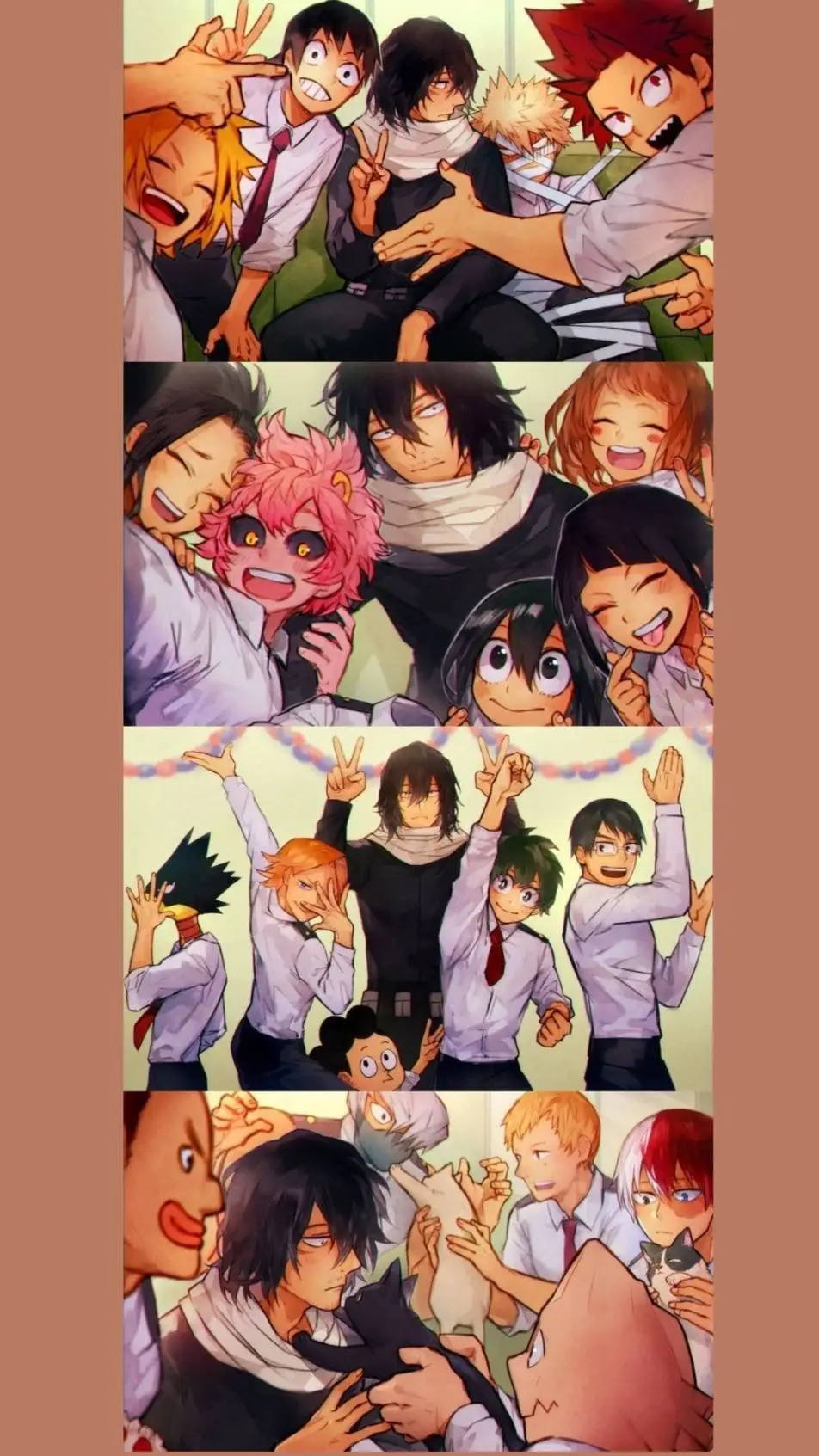 ai character: Mha background