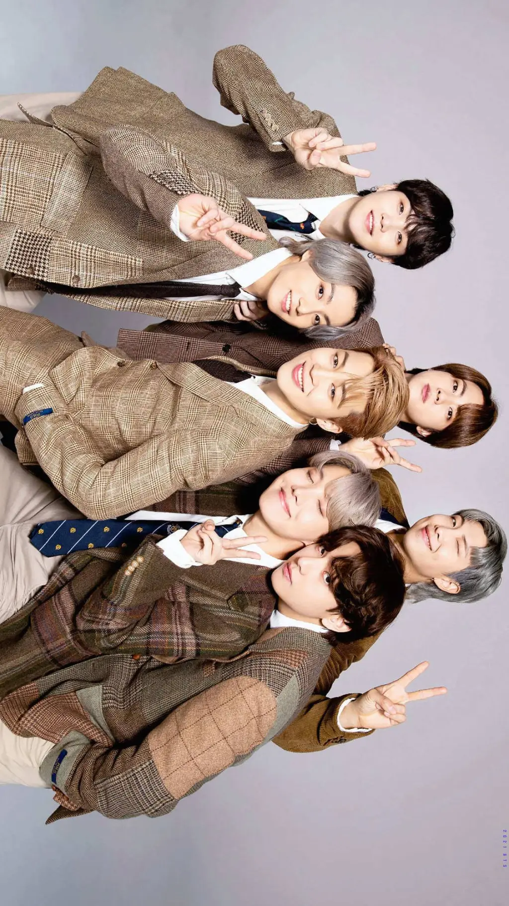 ai character: BTS 2💜 background