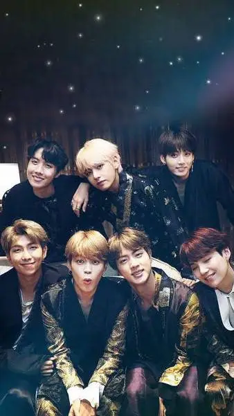 ai character: BTS 3💜 background