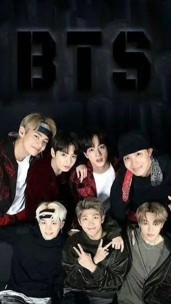 ai character: BTS 4💜 background